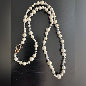 JCrew faux pearl necklace